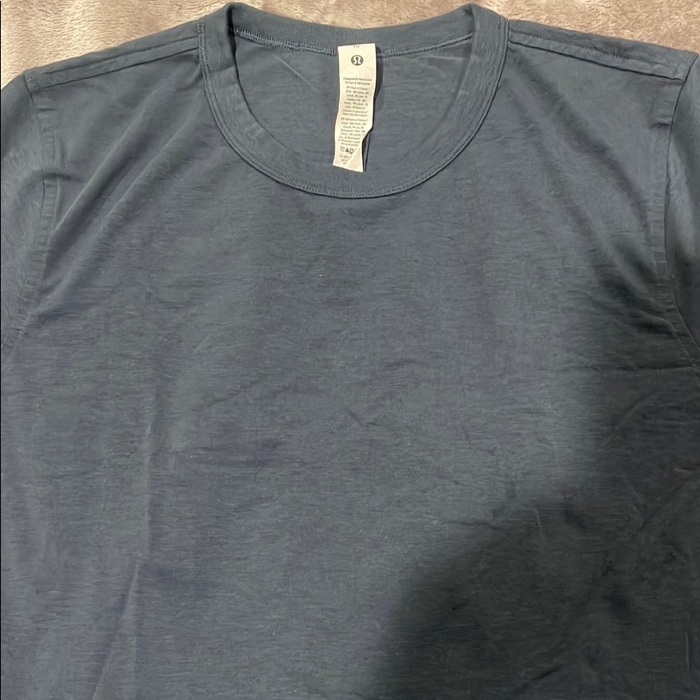 Lululemon Athletica Blue Short Sleeve Tee